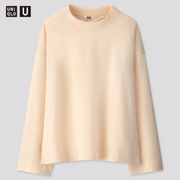 UNIQLO U Boxy Fit Cotton Sweatshirt Pullover Shirt Size Small S - Picture 1 of 1